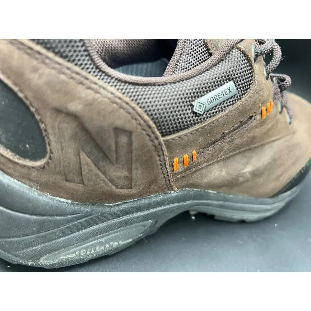 New Balance Shoes Men 10.5 Gortex Hiking Sneakers MW1069BR Brown Leather #91